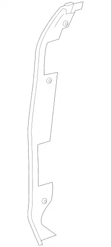 Уплотнитель двери MB 2227300878