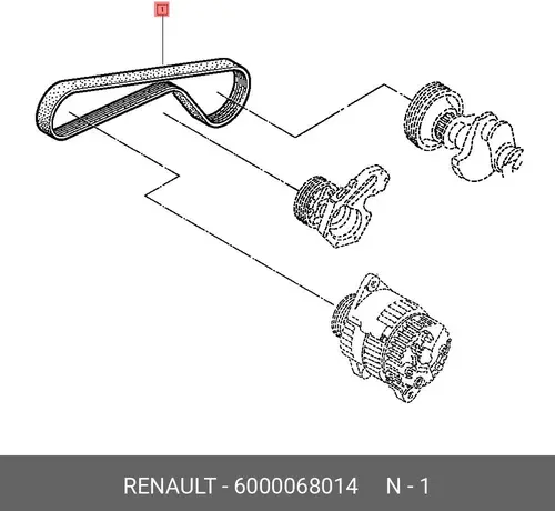 RENAULT 6000068014