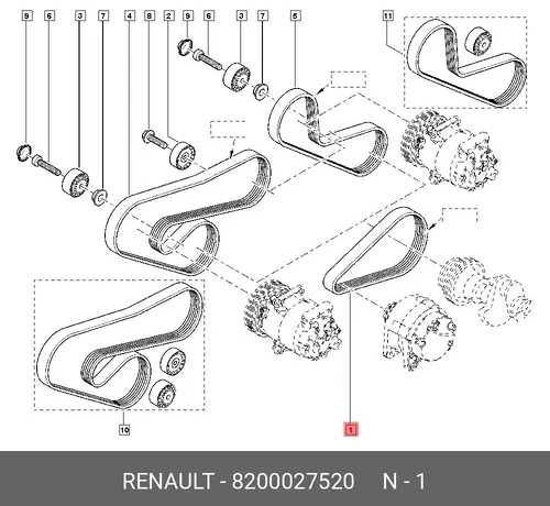 RENAULT 8200027520