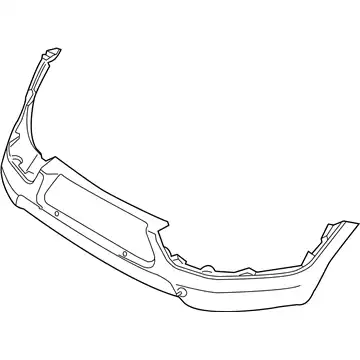 БАМПЕР 86612-3W050 KIA