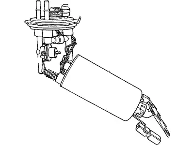 Топливный фильтр CHRYSLER 04546610