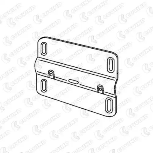  КРОНШТЕЙН ПЕРЕДНЕГО КРЫЛА L/R 943/322 COVIND