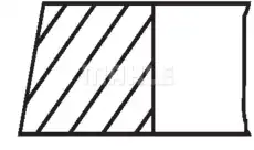 Кольца поршневые MAHLE 009 86 N3