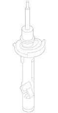 АМОРТИЗАТОР ПЕРЕД ЛЕВ C51334900A MAZDA