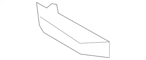 Ручка двери MAZDA C243882G502