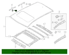 Гайка автомобильная MAZDA 9YB040604A