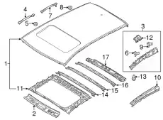 Гайка автомобильная MAZDA 9YB040604A