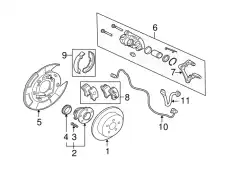 Тормозные колодки дисковые MITSUBISHI MZ690574