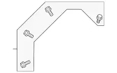 БОЛТ,ВЫПУСКНОГО КОЛЛЕКТОРА MD009494 MITSUBISHI