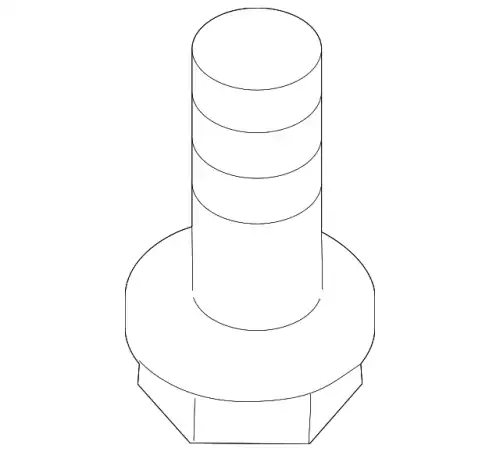  БОЛТ ПОДРАМНИКА MF912108 MITSUBISHI