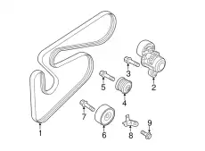 MF911630 BOLT,ENG FR MOUNTING MITSUBISHI