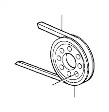 Ремень клиновой BMW 64 52 1 354 948
